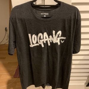 Never Worn!  Grey Logang T-Shirt